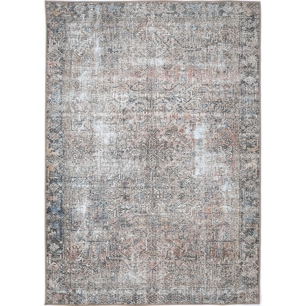 Bohemia Machine Washable in Grey Rug-0