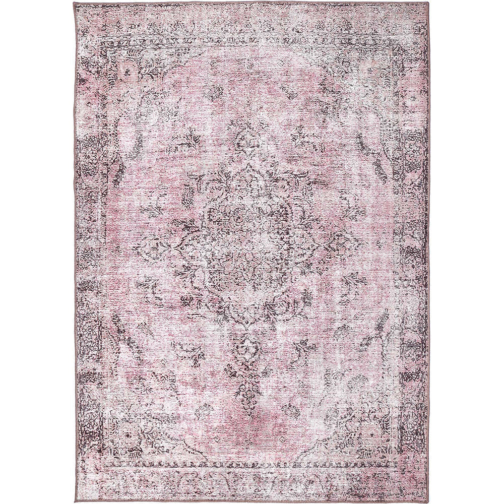 Germain Medallion Design in Pink Rug-0