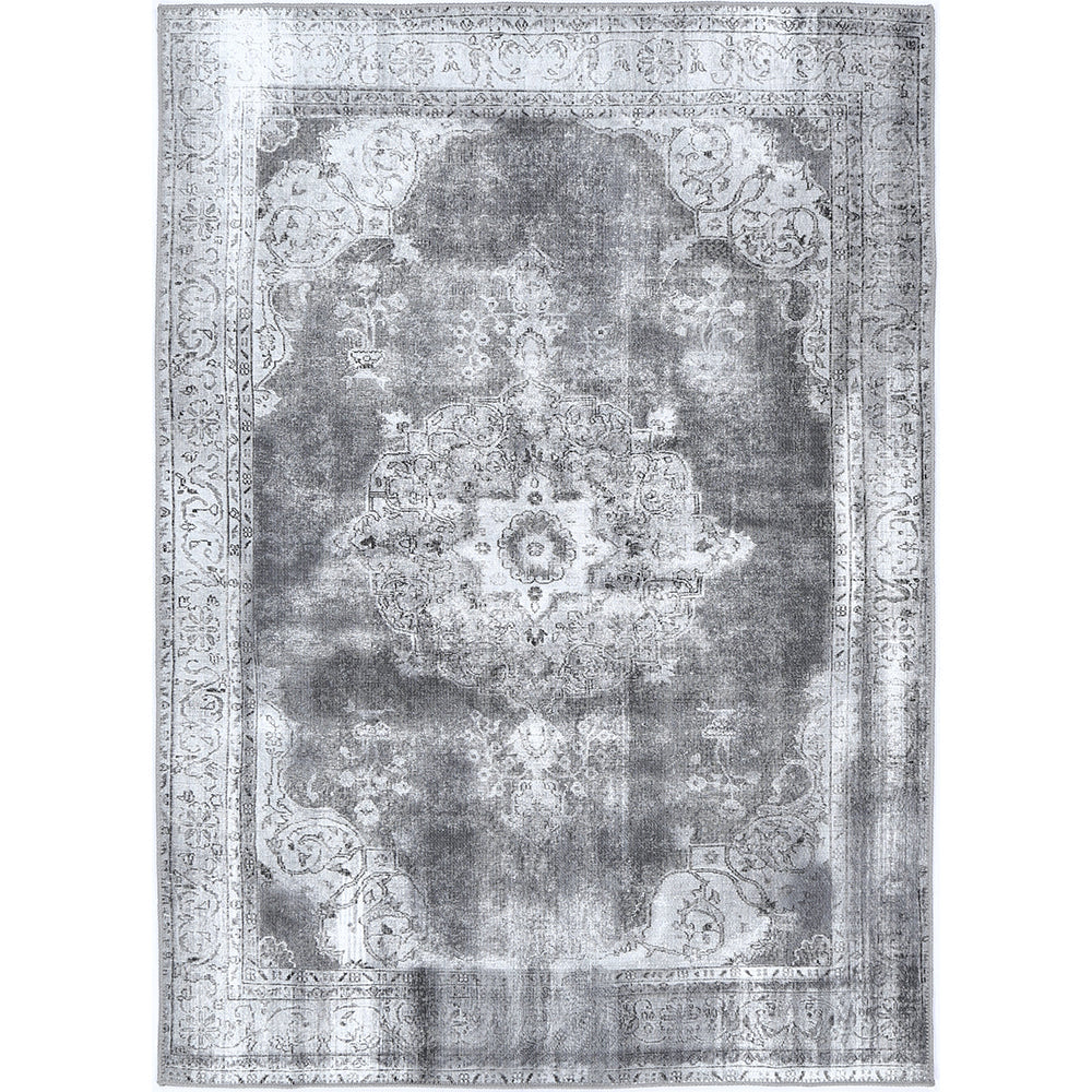 Lola Machine Washable in Grey Rug-0