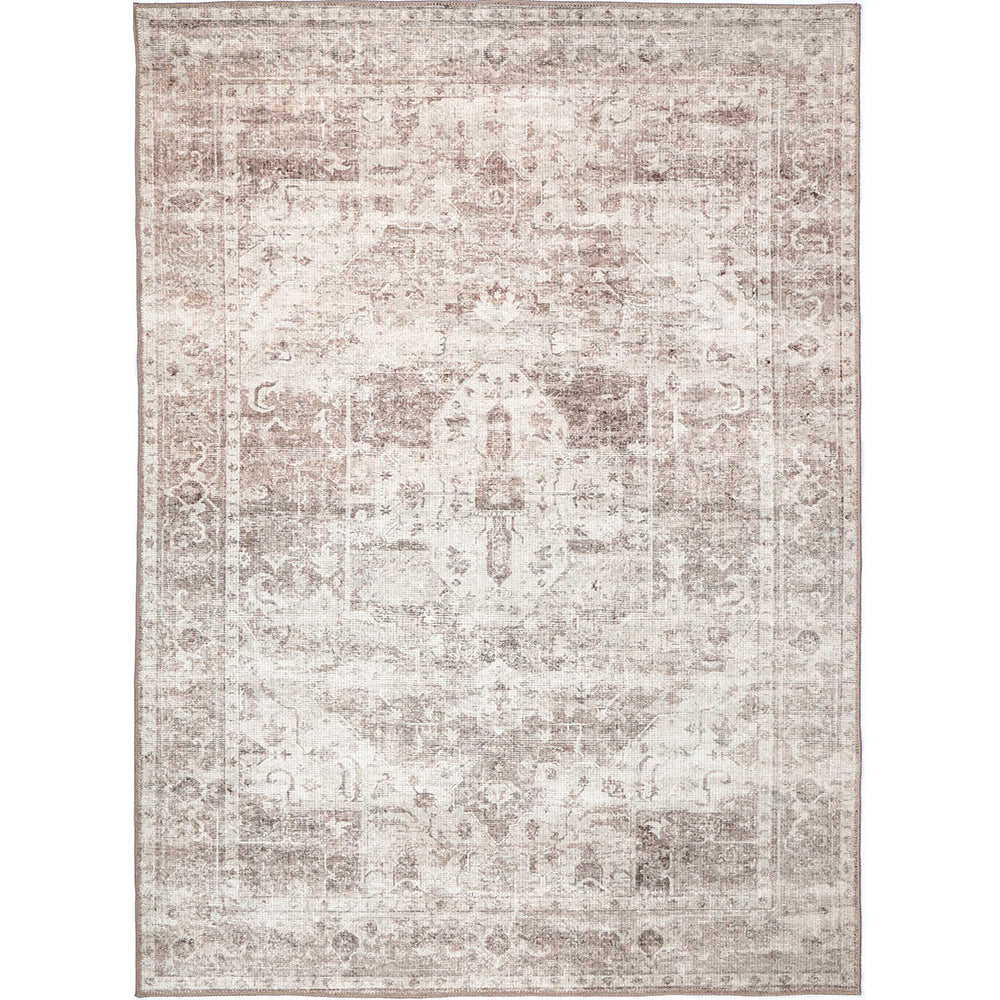 Chateau Machine Washable in Beige Rug-0