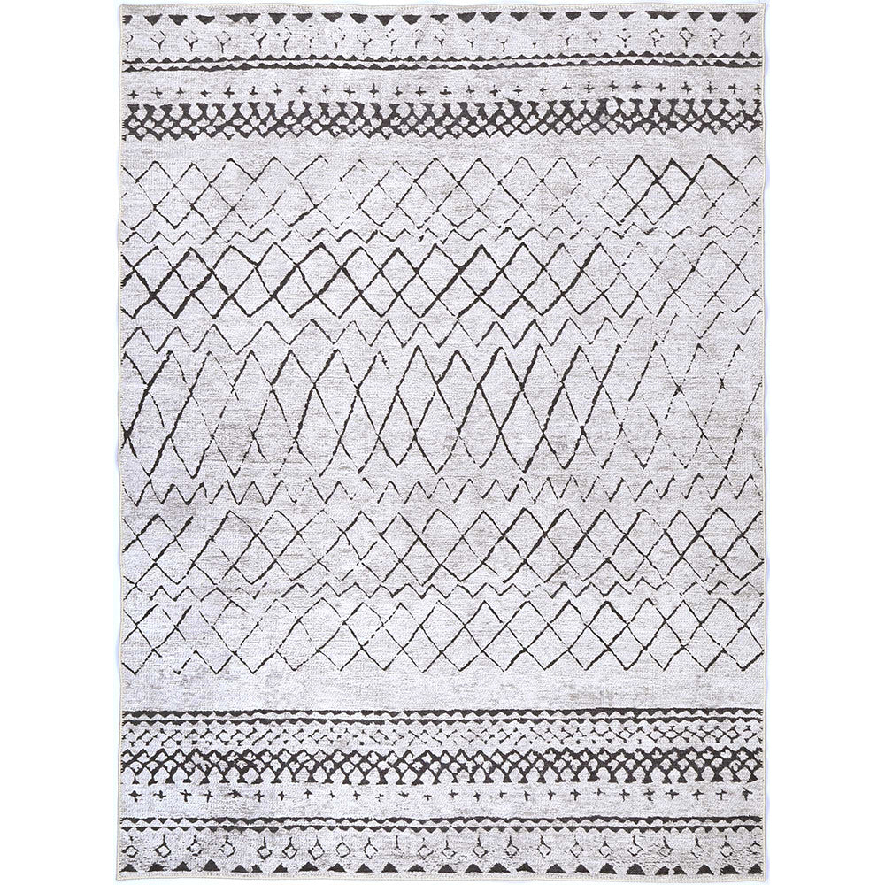 Alma Scandi Moroccan in Silver Rug-0