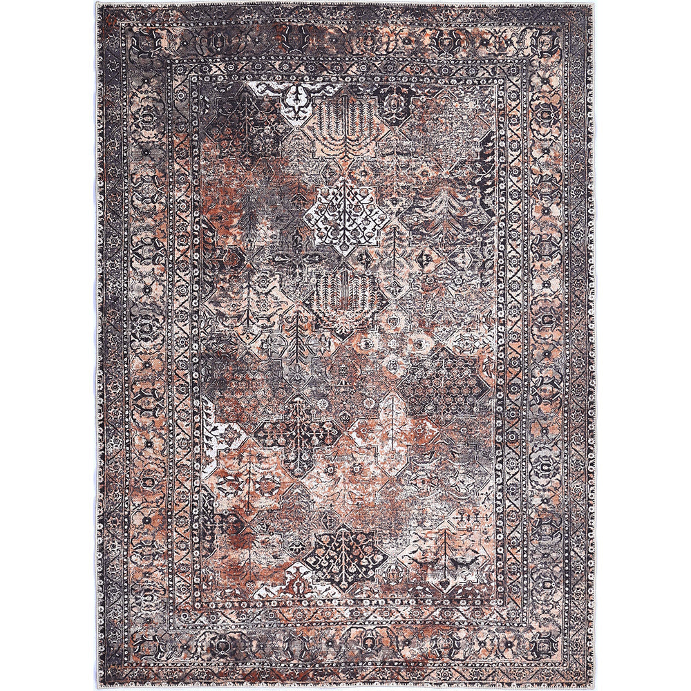 Vintage Tanner Elegance in Natural Rug-0