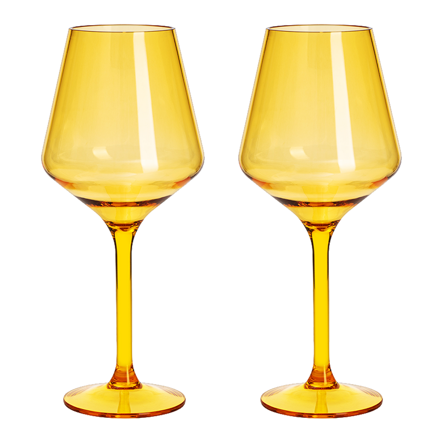 Floating Wine Glasses for Pool - Set of 2-15 OZ Shatterproof Poolside Wine Glasses, Tritan Plastic Reusable Stemware, Beach Outdoor Cocktail, Wine, Champagne, Water Glassware - Spring Summer (Green)-4