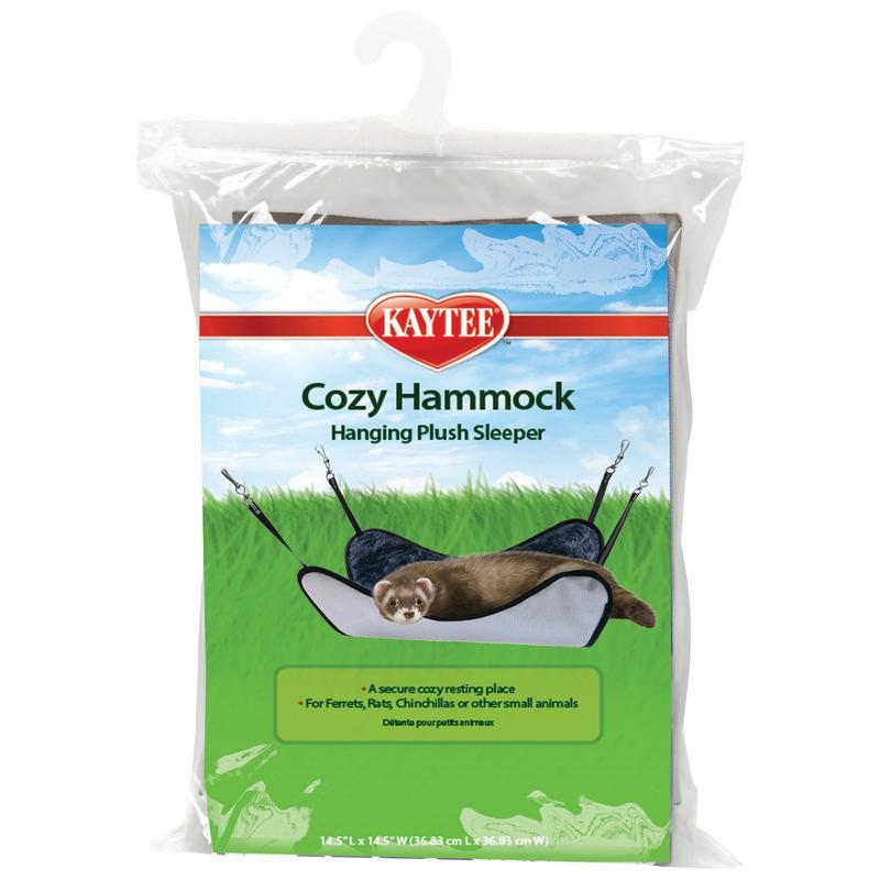 Kaytee Small Animal Plush Sleeper Hammock, 14.5-in