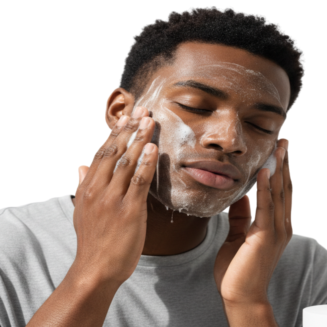 Two-Step Facial System - Scrub and Moisturizer - For MEN-1