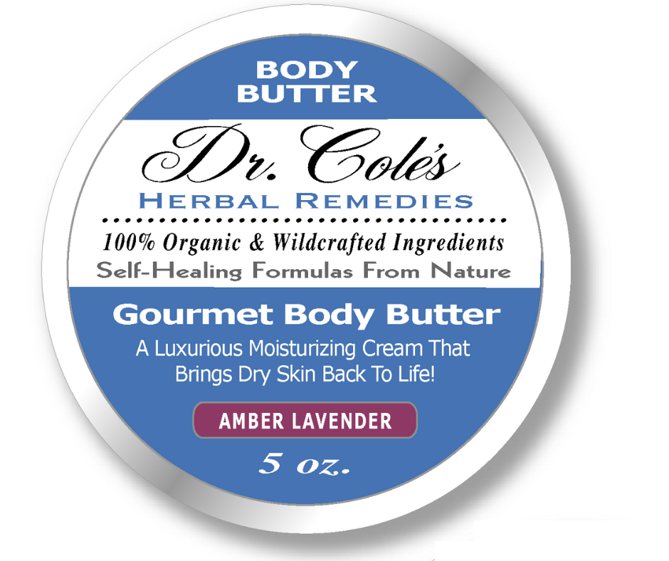 Dr. Cole's Gourmet Body Butter - 5 oz - Organic & Wildcrafted Ingredients - Luxurious Moisturizing Cream for Dry Skin Repair SixPak-2