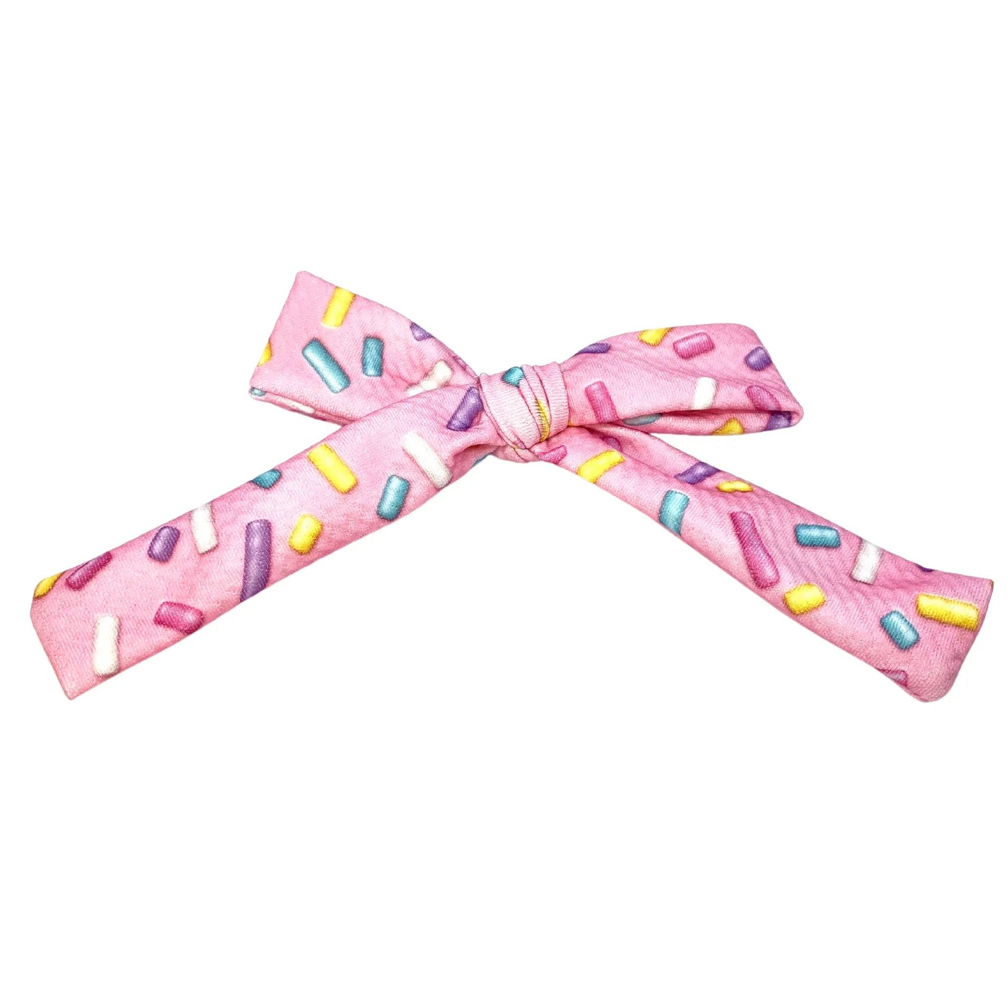 Pink Sprinkles Bullet Bow