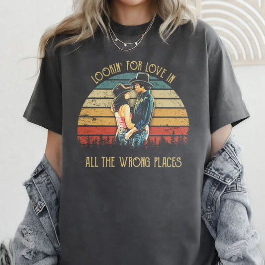 "Urban Cowboy" Vintage Movie T-Shirt - Bud & Sissy Western Retro Tee, Classic Quote Apparel