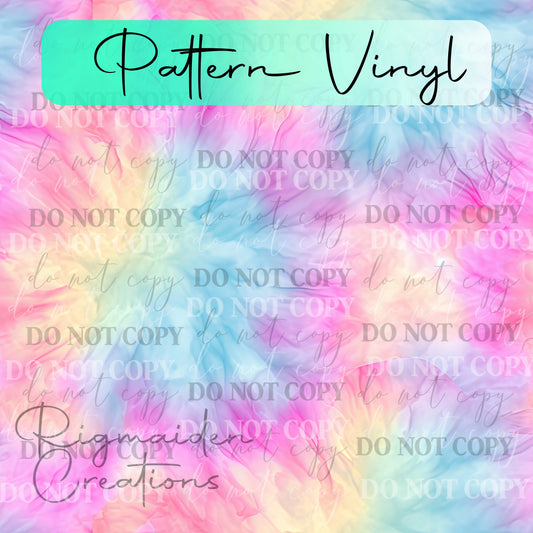 Pastel Tie Dye 2 Vinyl
