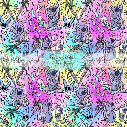 Ragdoll Easter Bunny Bright Vinyl