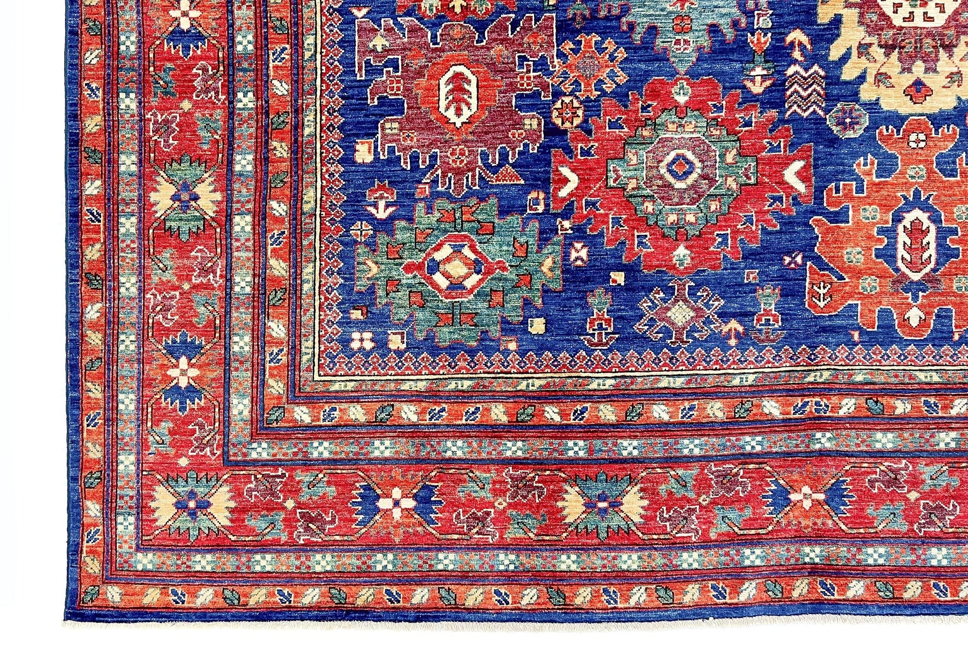 Afghan Aryana (8'10"x11'08") blue/red-1