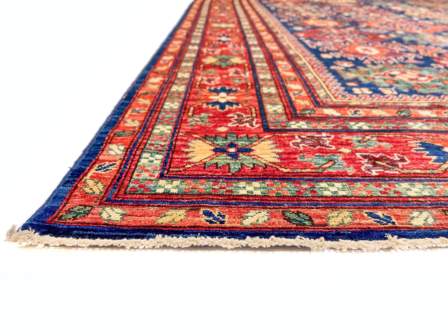 Afghan Aryana (8'10"x11'08") blue/red-2