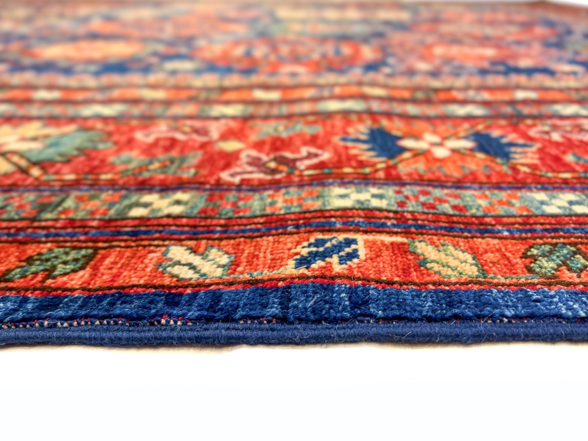 Afghan Aryana (8'10"x11'08") blue/red-3