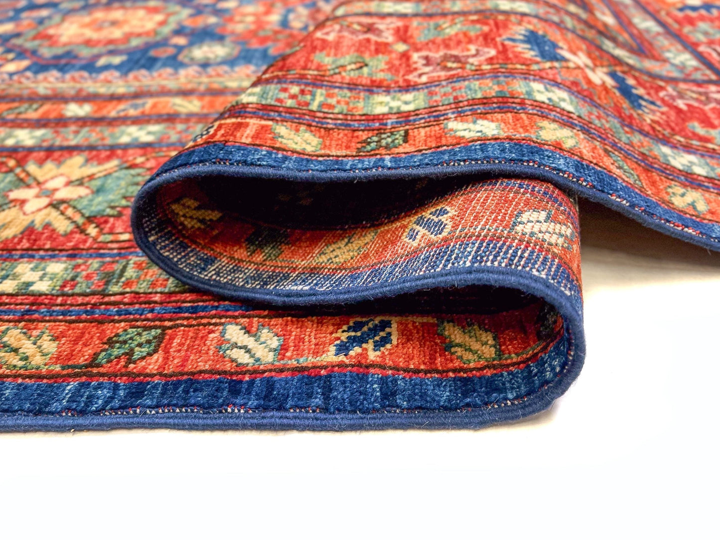 Afghan Aryana (8'10"x11'08") blue/red-4