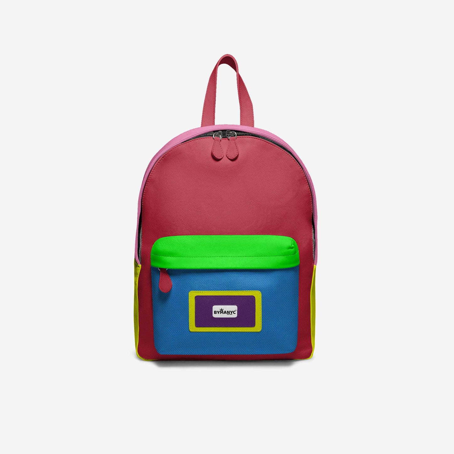 VEGAN BACKPACK SOHO NEON BYMANYC ® New York Luxury-1