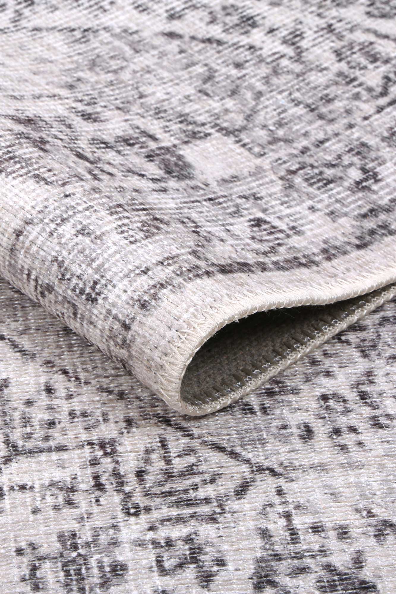 Versailles Winter modern in Grey : Runner Rug-4