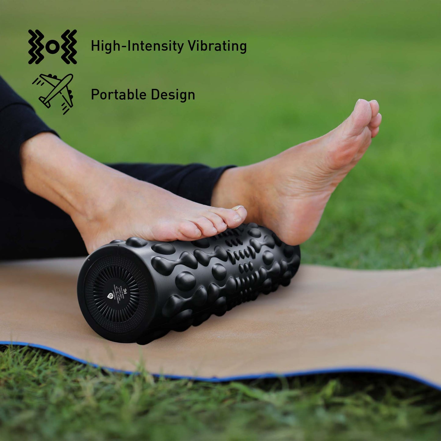 Muscle Relief Bundle: Vibrating Foam Roller & Neck and Shoulder Stretcher-2