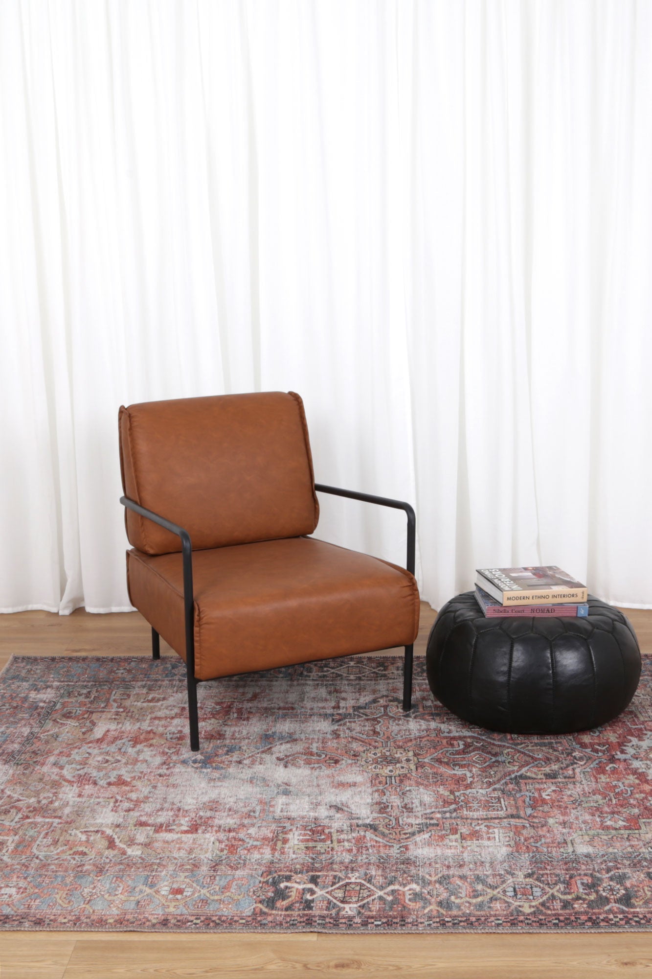 Sophia Heritage Machine Washable in Grey & Red Rug-2