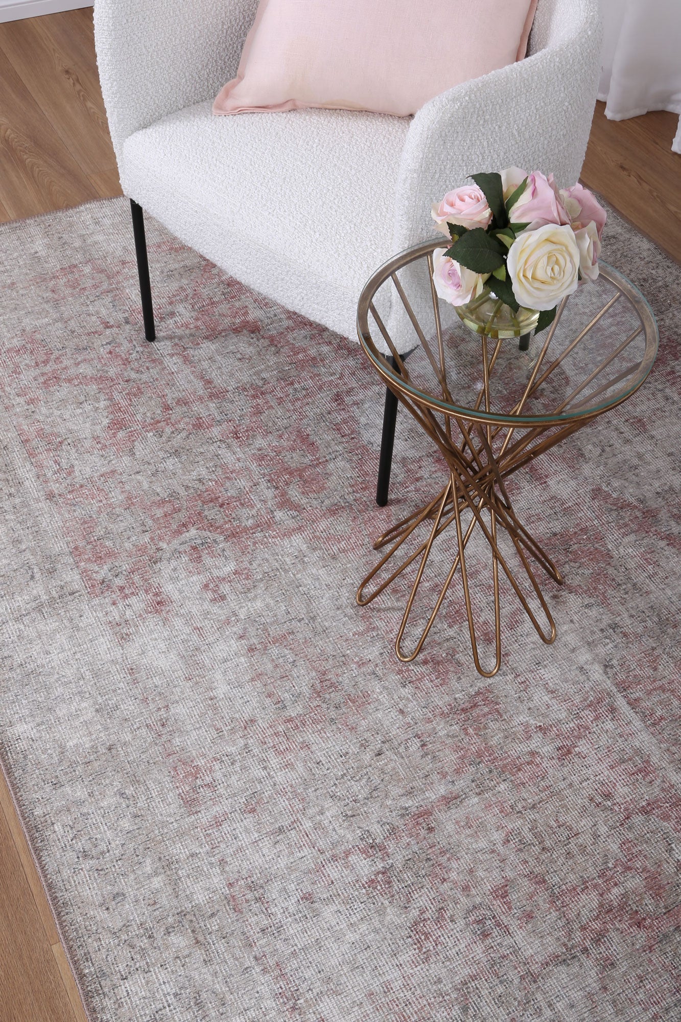 Vintage Adeline Modern in Beige Rug-2