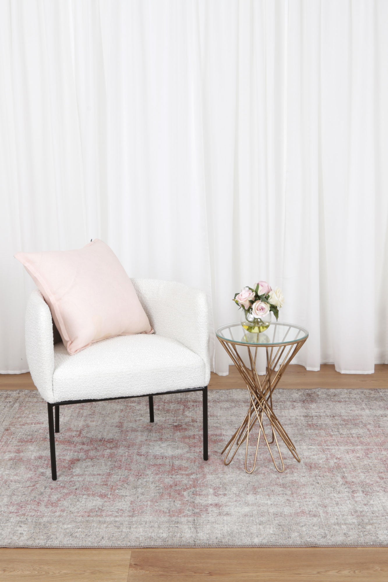 Vintage Adeline Modern in Beige Rug-4
