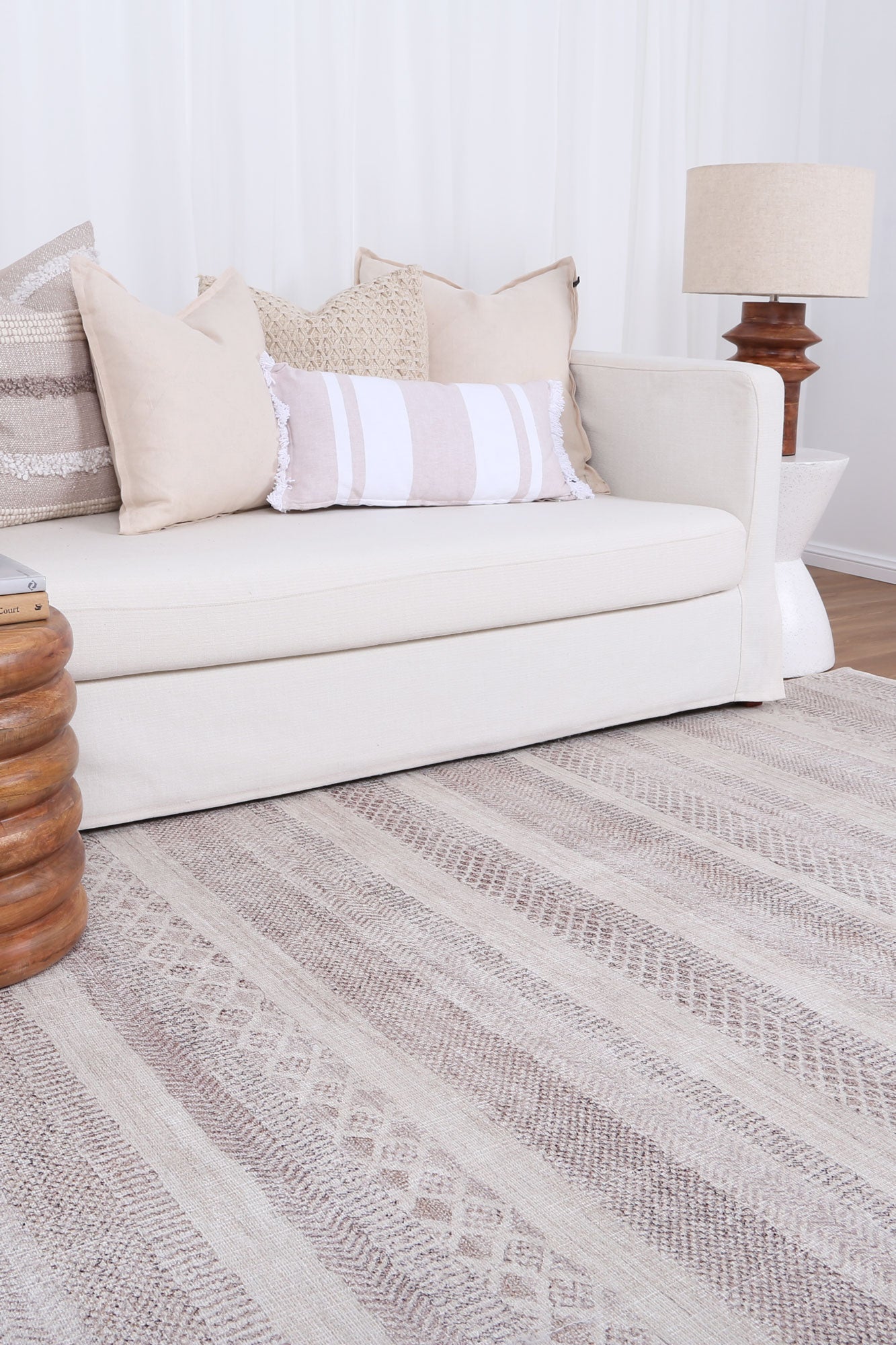 Mojave Lines Desert in Beige Rug-2