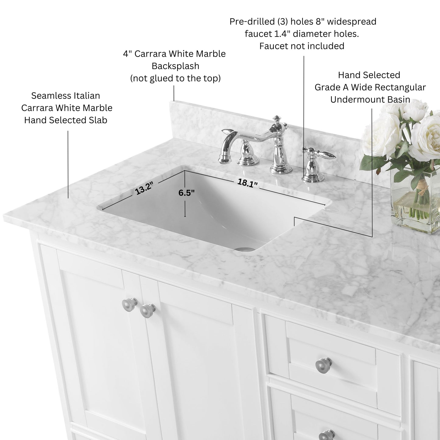 Audrey 66" Bath Vanity Set