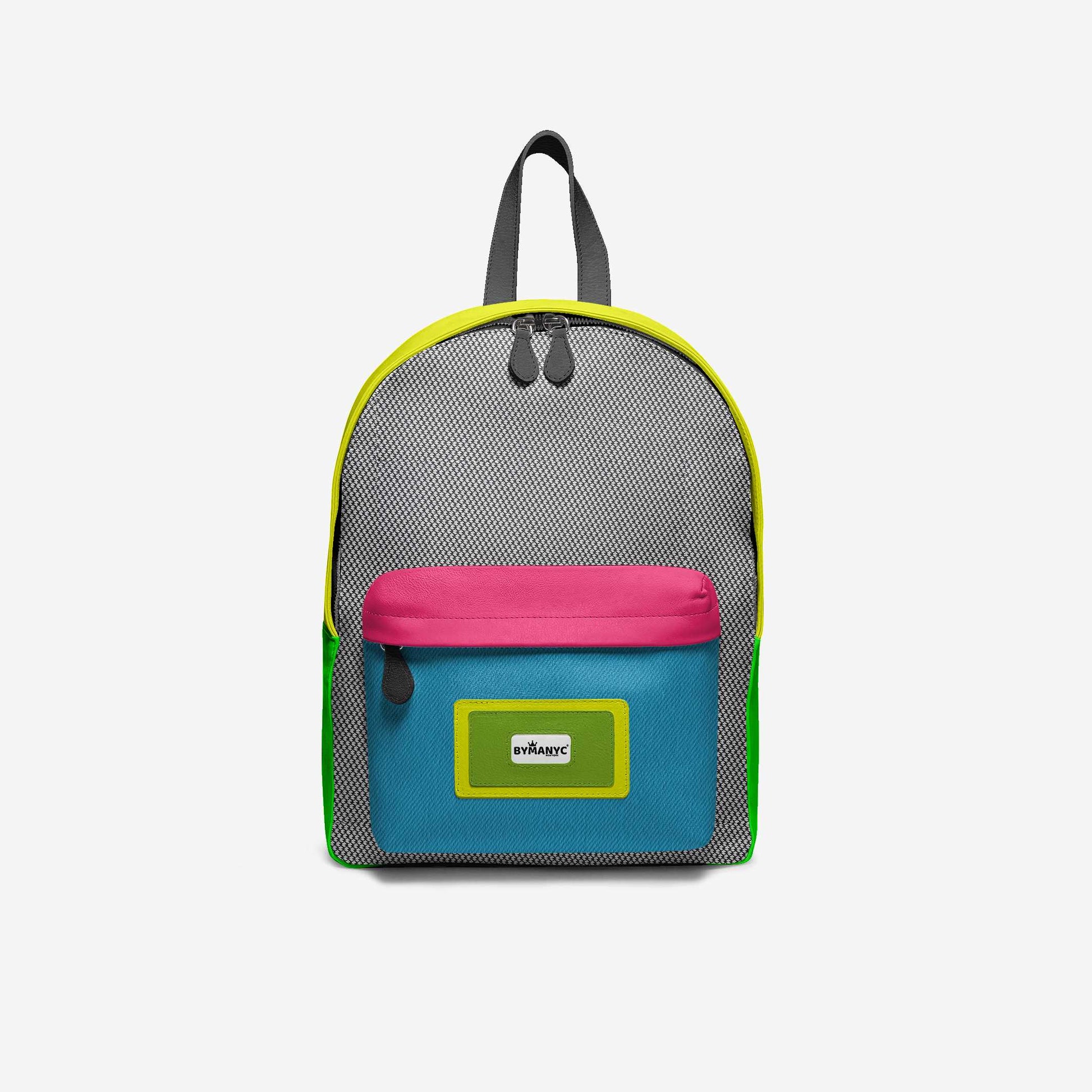 Vegan Backpack Brooklyn Pop by BYMANYC ® New York - Handmade Italy-1