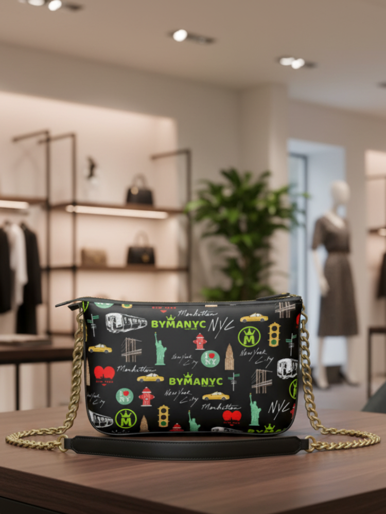 Vegan Bag NOIR COUTURE – BYMANYC ® New York Luxury Eco Design-0