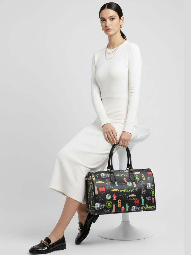 RÊVERIE ÉLÉGANTE Manhattan Handbag – BYMANYC ® New York | Vegan & Eco Luxury-2
