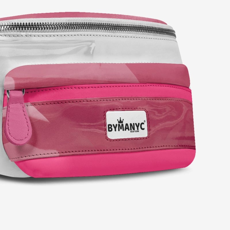 Vegan Designer Luxe Multi-Pocket Belt Bag | BYMANYC ® New York Urban-3