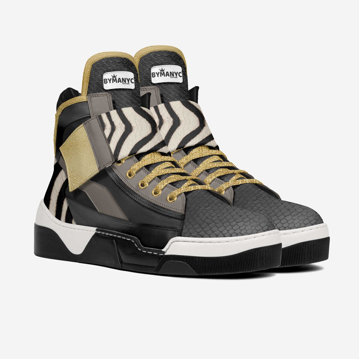 Vegan High-Top BYMANYC ® New York Chelsea Art Pulse-3