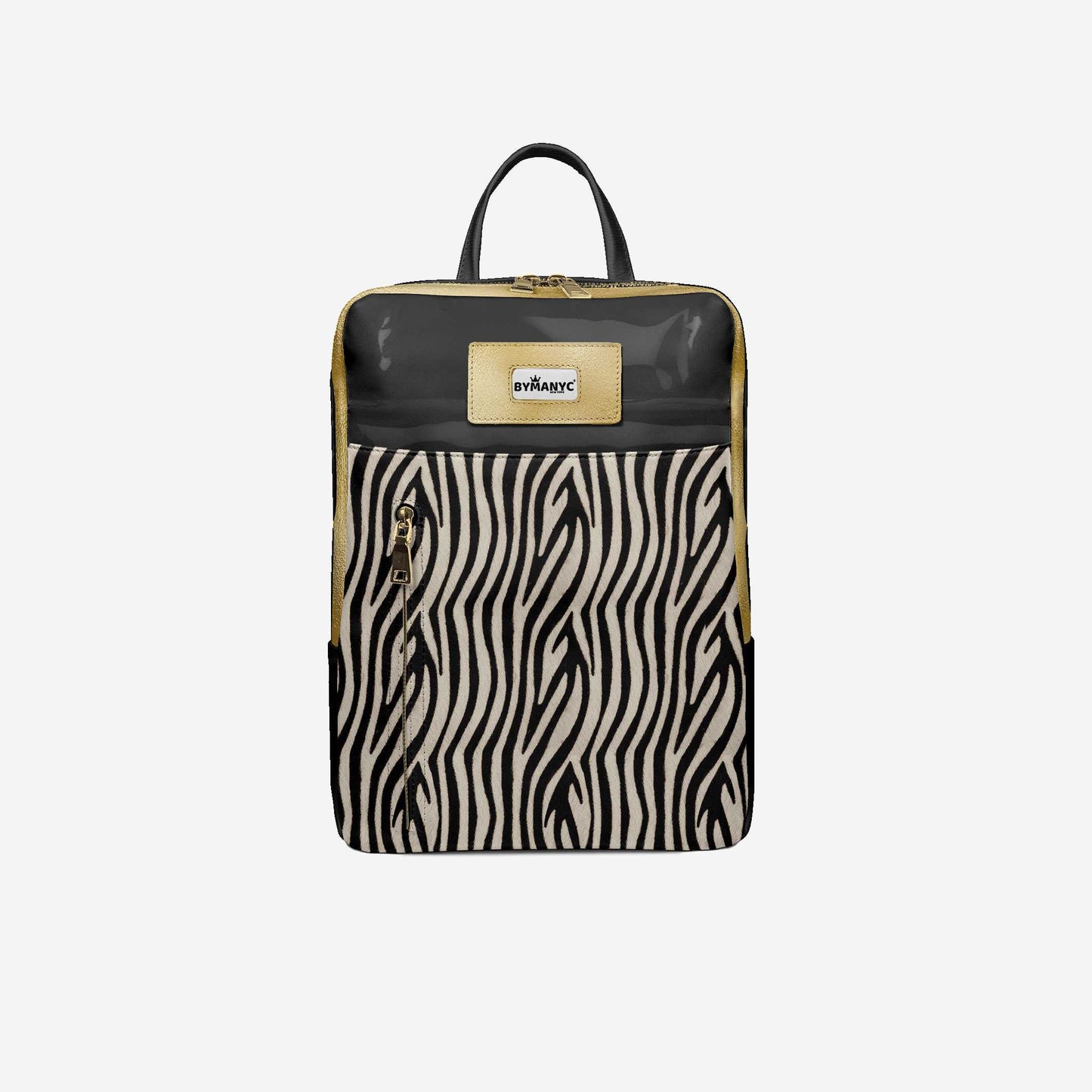 Vegan Urban Laptop Backpack 16” | BYMANYC ® New York Skyline Flow-2