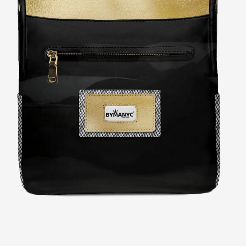 Vegan Urban Luxe Backpack 13” | BYMANYC ® New York Sleek Design-2