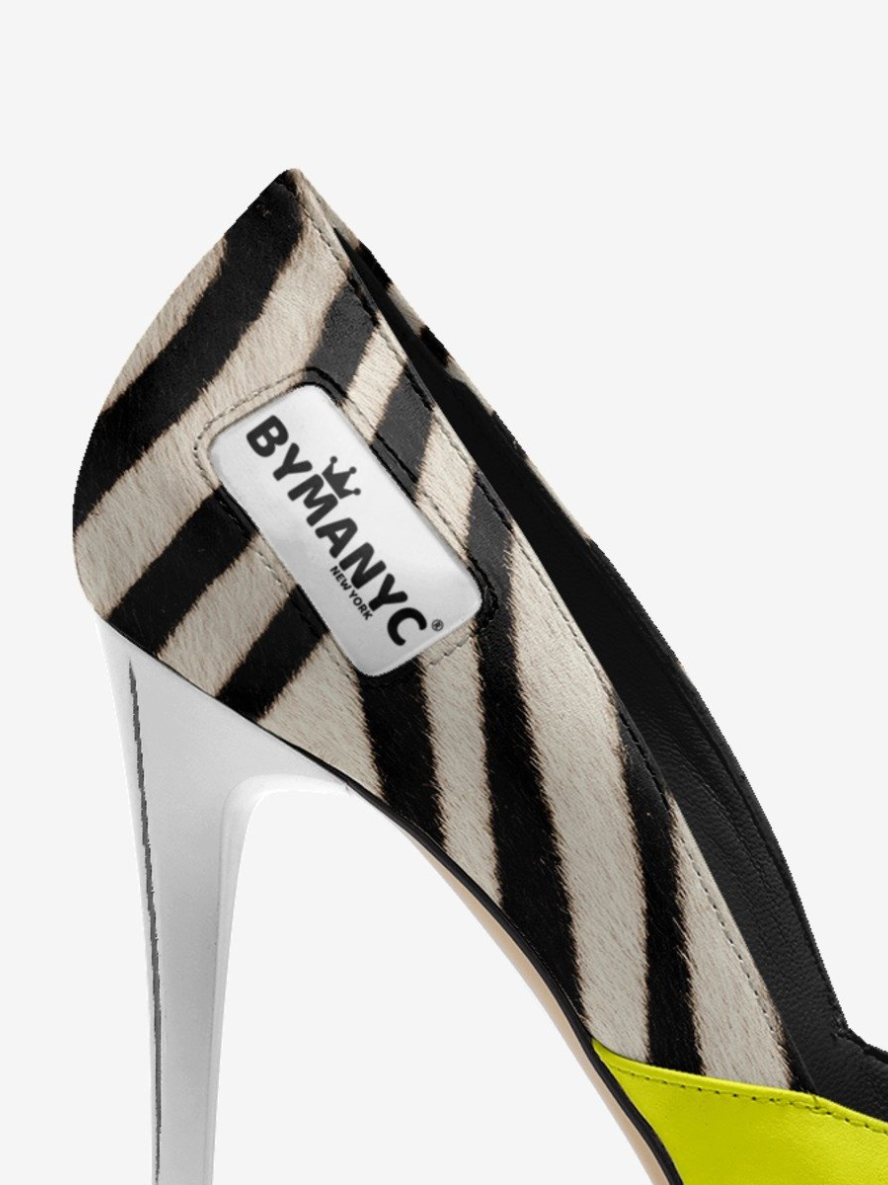 Vegan Women’s Stiletto Shoe BYMANYC ® New York – NOLITA Midnight-3