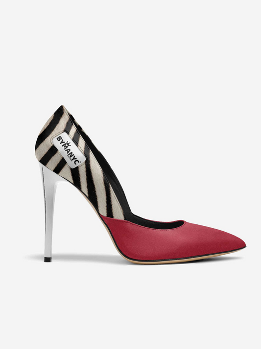 Vegan Women’s Stiletto Shoe BYMANYC ® New York – SOHO Midnight Edge-0