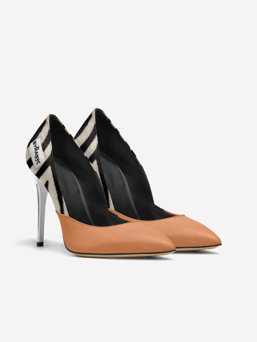 Vegan Women’s Stiletto Shoe BYMANYC ® New York – UPPER WEST GLAM-1