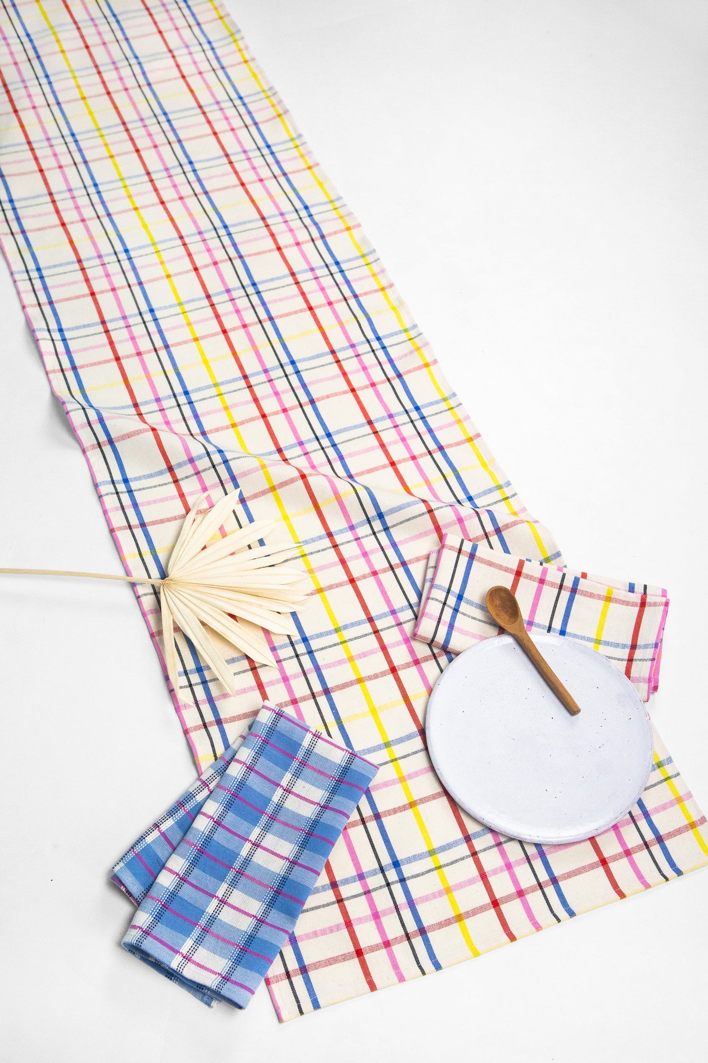 Vera Plaid Runner
