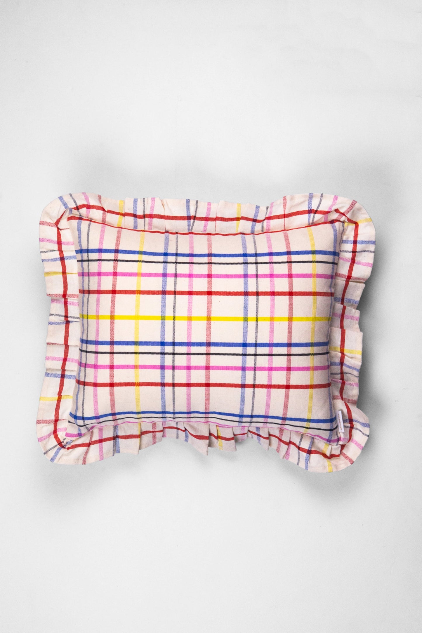 Vera Plaid Ruffle Pillows