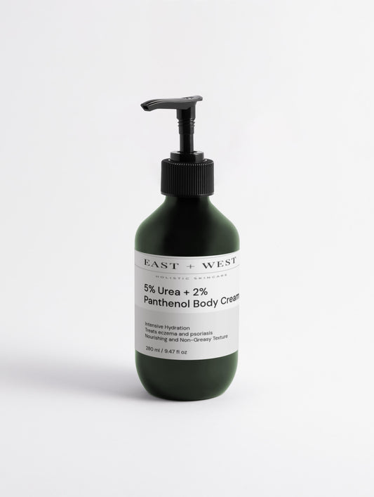 5% Urea + 2% Panthenol Body Cream (bumpy skin/extreme hydration with natural exfoliation)