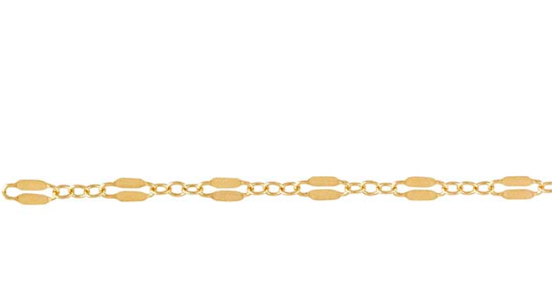 Victoria Sterling Silver or Gold Plated Chain