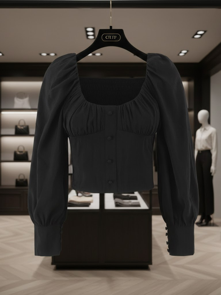Victorian Noir Top • VILLAGE New Collection BYMANYC ® New York-1
