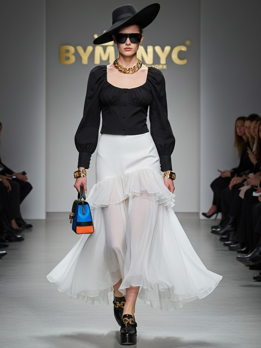 Victorian Noir Top • VILLAGE New Collection BYMANYC ® New York-0