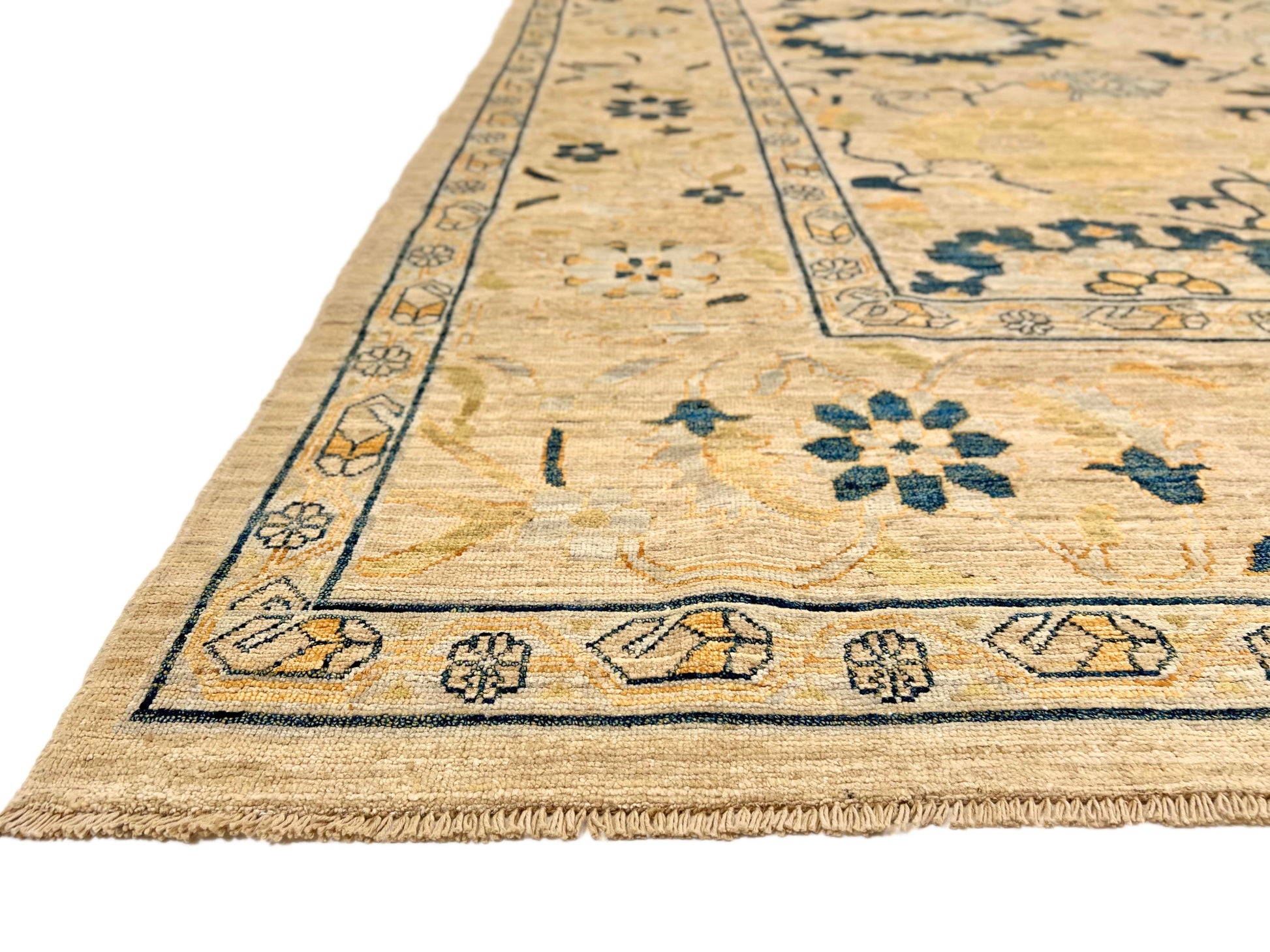 Afghan-made Oushak (9'01"x11'10")-2