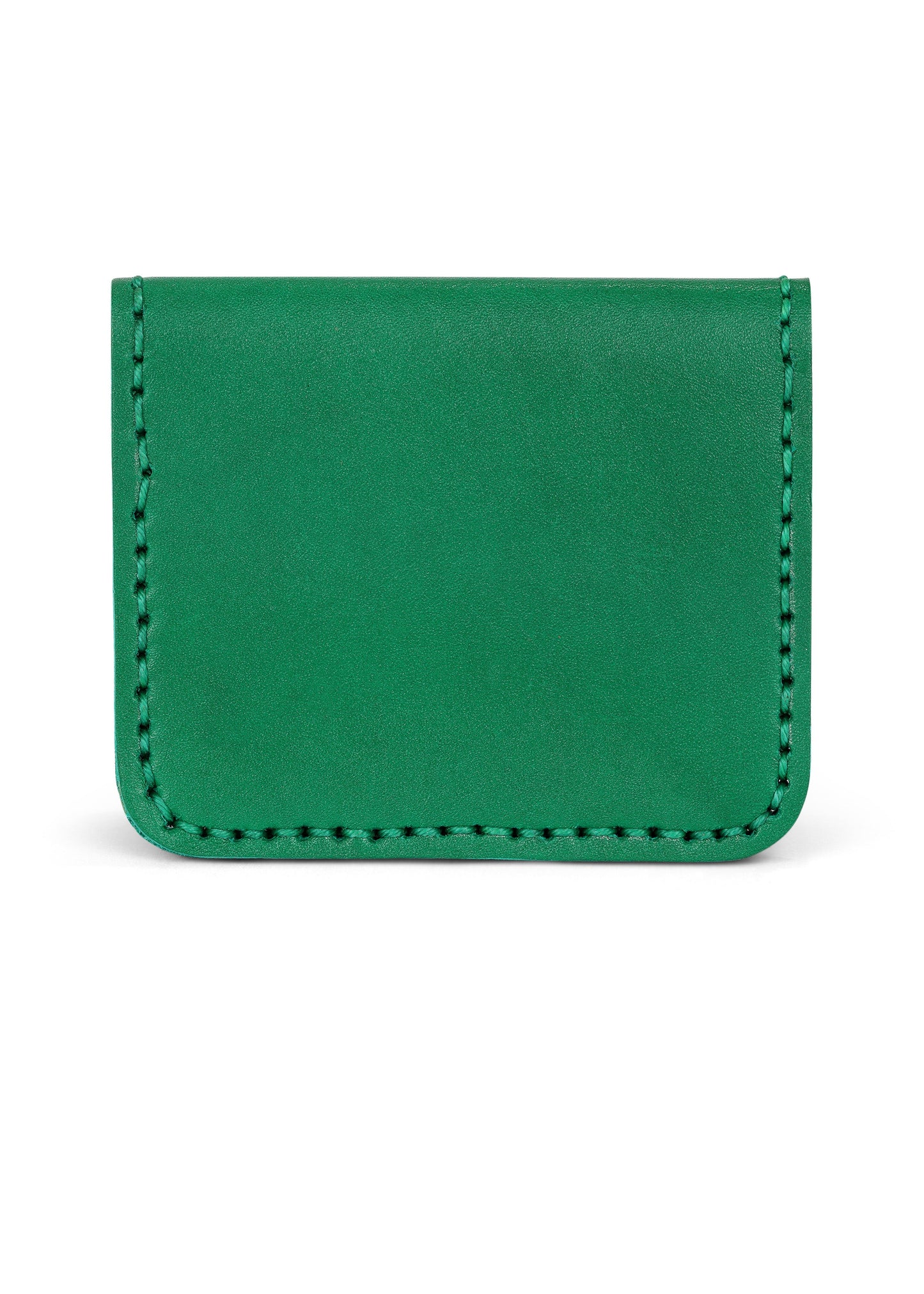 Leather Cardholder Wallet Emerald