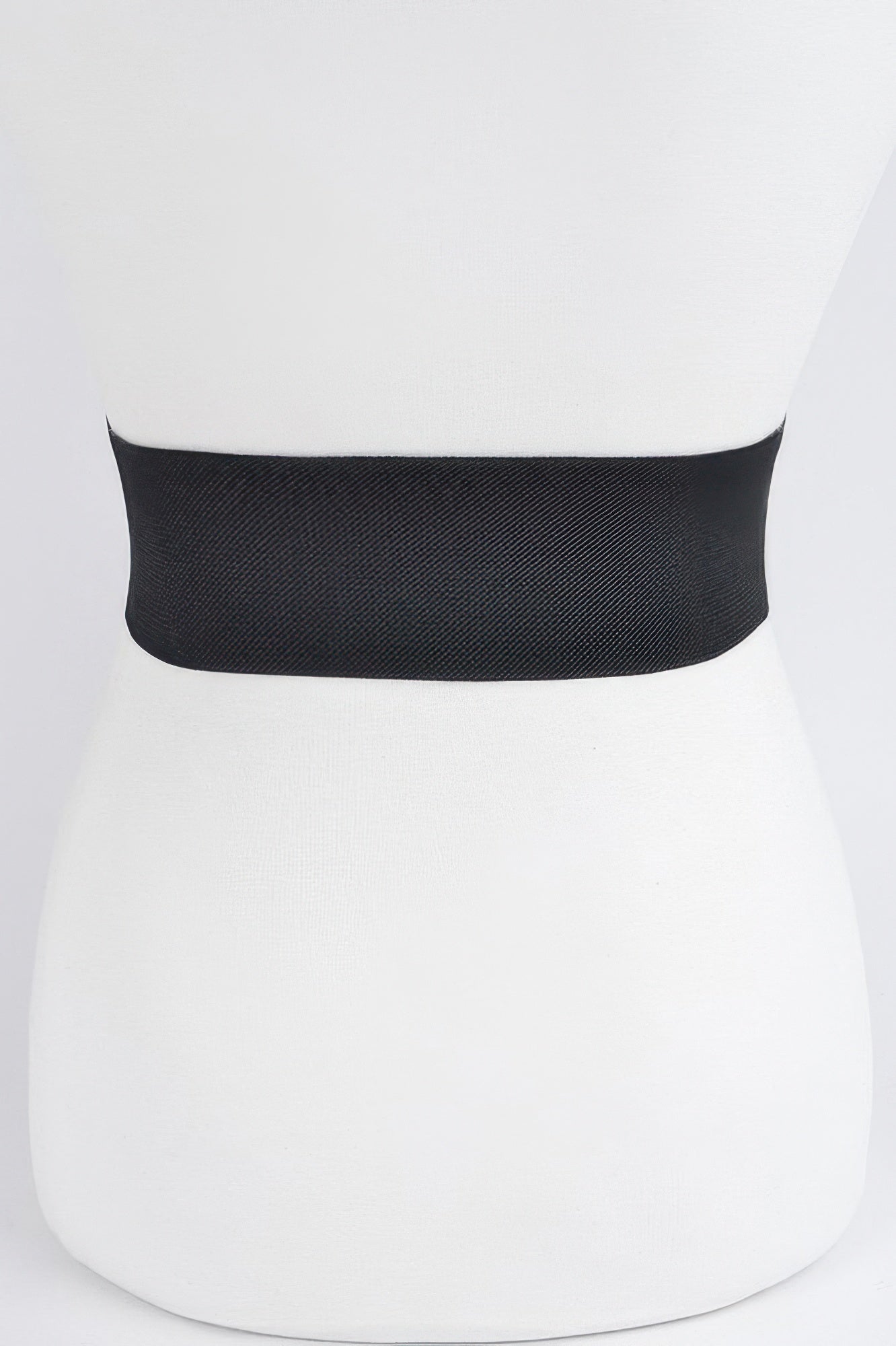 Wide Multi Metal Plus Size Elastic Belt