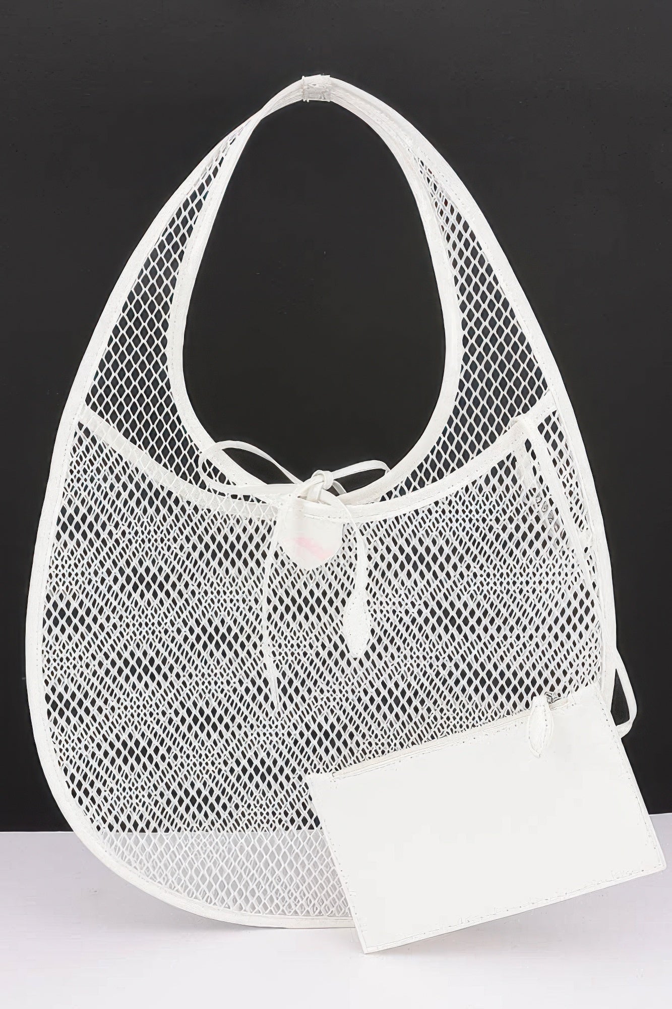 Mesh Tote With Detachable Pouch