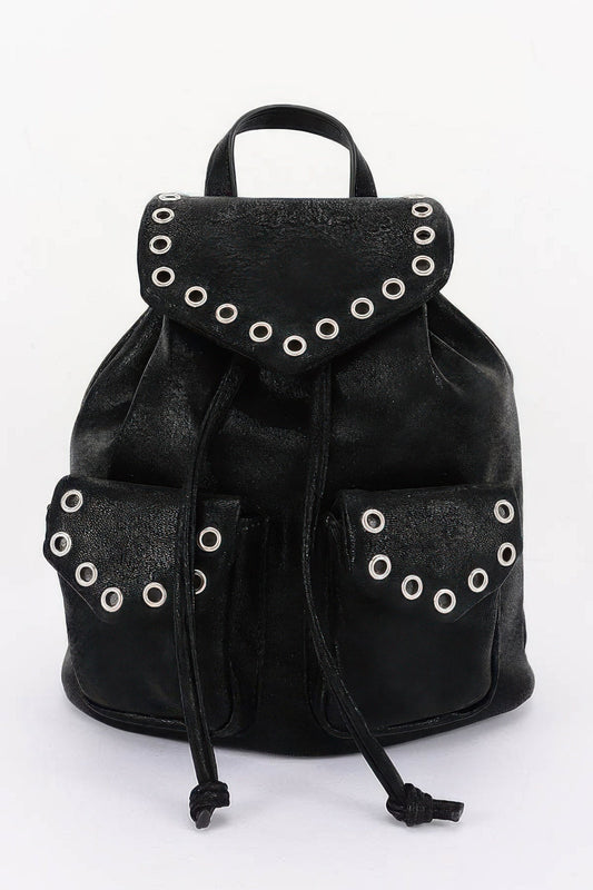 Vegan Leather Backpack