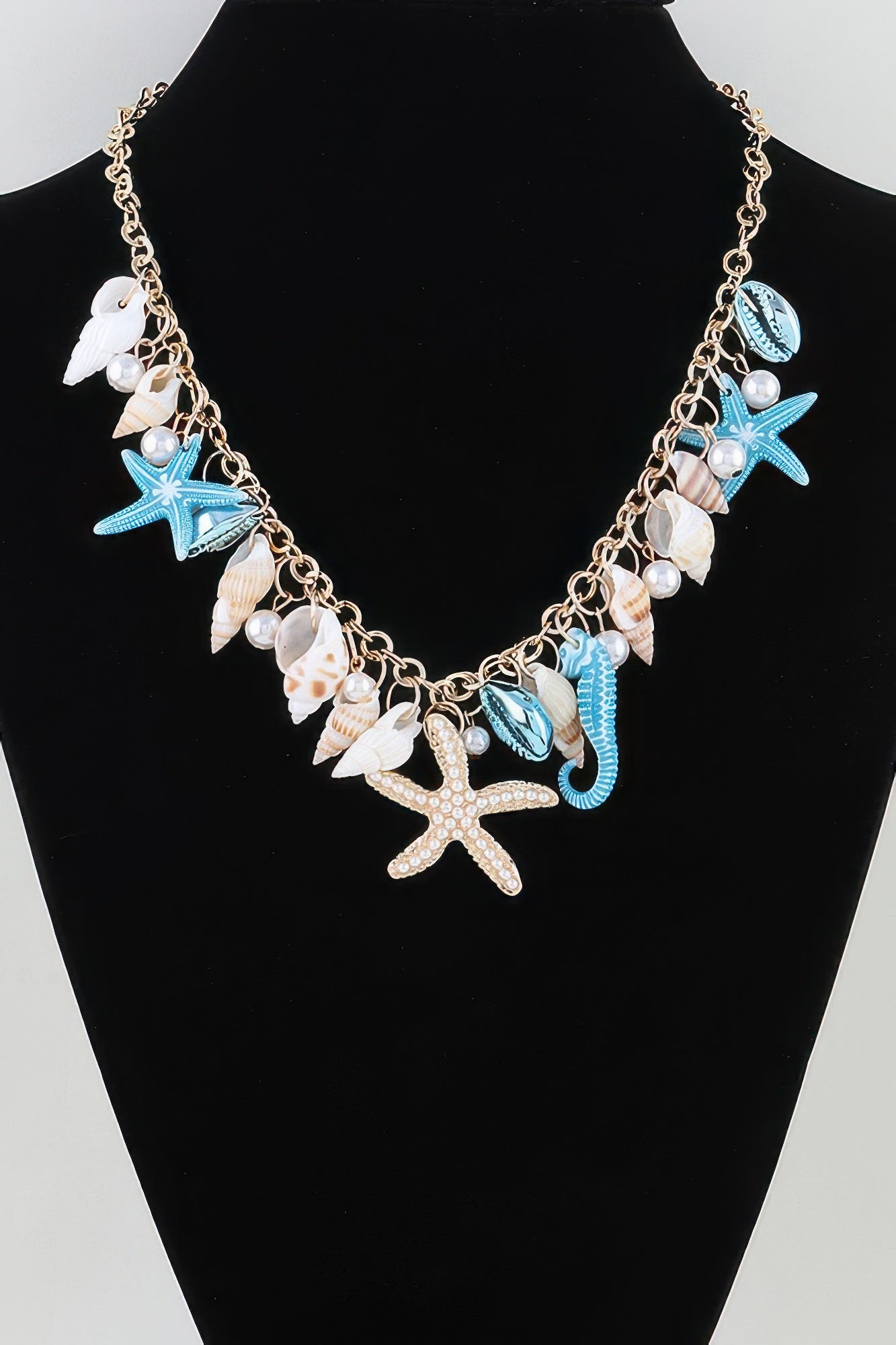 Multi Under The Sea Charm Necklace