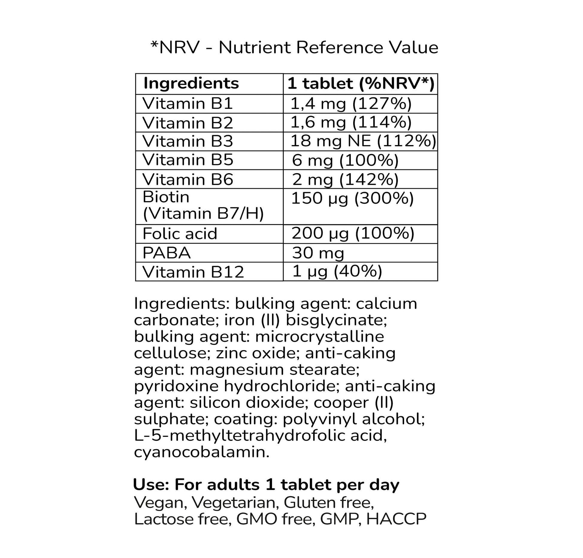 Vitamin B Complex-1