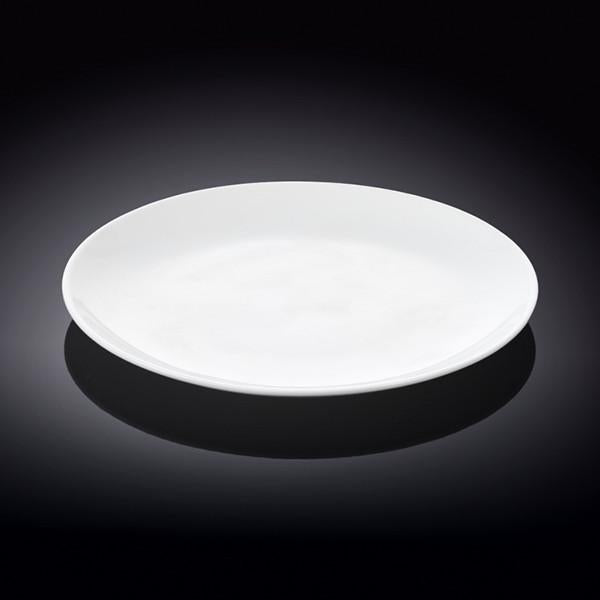 Professional Rolled Rim White Dinner Plate 9" inch | 23 Cm-0